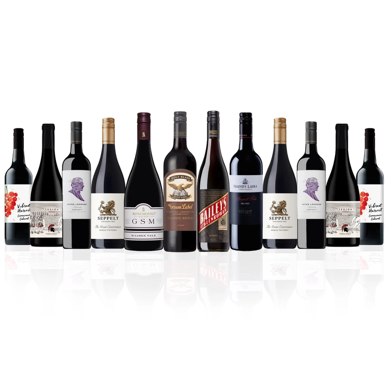 A smashing, super premium mixed red wine case featuring superb wines for $189!