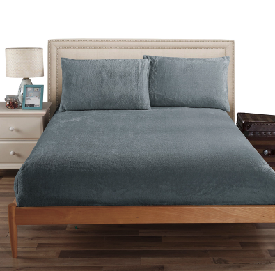 Treat yourself to this luxurious, super soft, fluffy Ramesses Polar Fleece fitted sheet for $18!