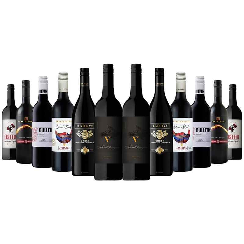 Stock up on premium red wines before the winters arrive for $76.49!