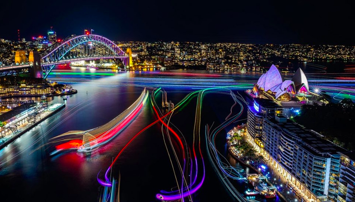 There’s no better place to enjoy the sights of Sydney’s festival of lights than on the water, and you can do just that for $25 thanks to Sydney Event Cruises!