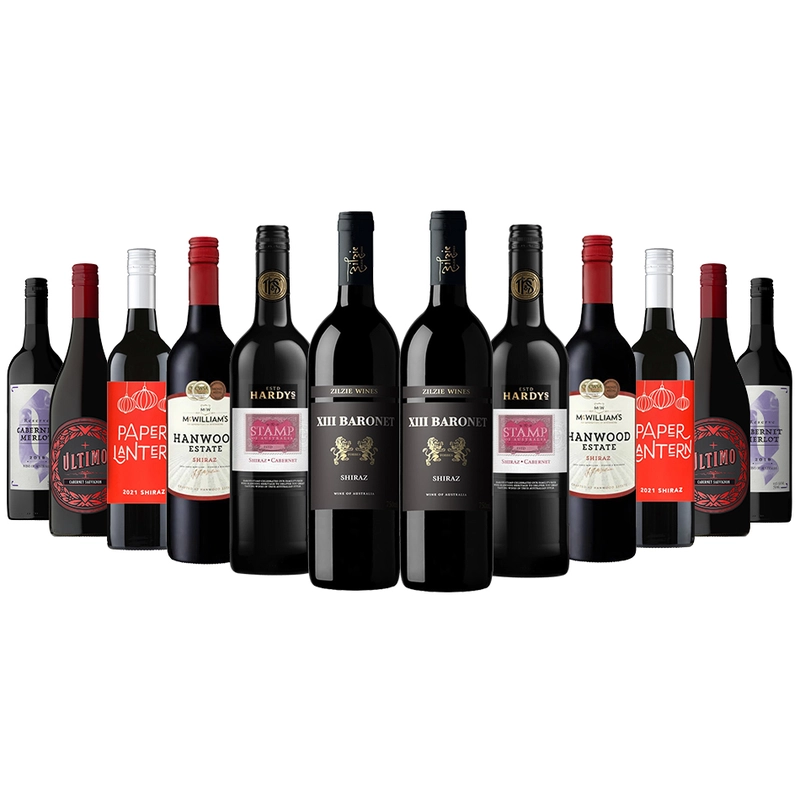 Splash O’Red Wine Mixed – 12 Bottles $79