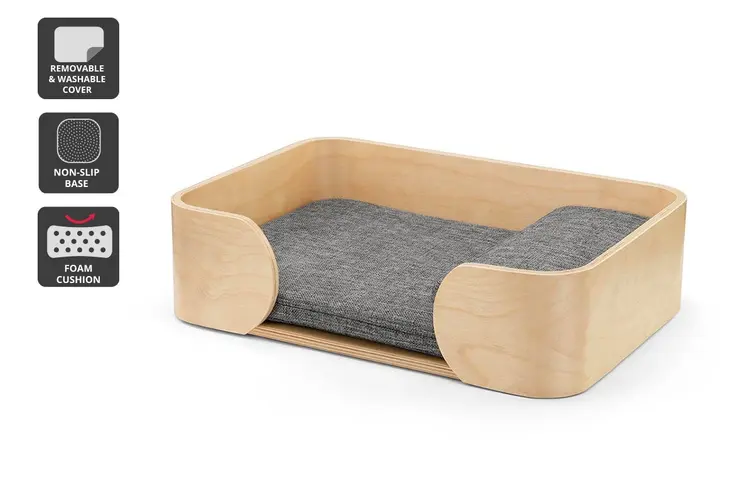 Pawever Pets Scandi Pet Bed with Cushion $24.99