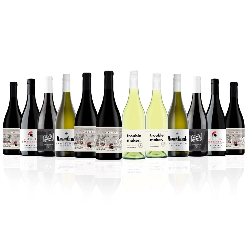 Curtis Family Vineayrds Mixed Wine Case (12 bottles) $149