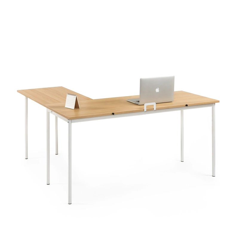 ErgoDuke L-Shaped Wellington Corner Desk (Natural) $139